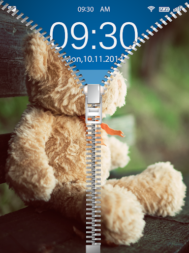 Cute Teddy Bear Zip Lock