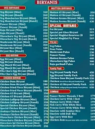 Raju Gari Ruchulu menu 3