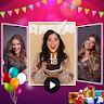 Birthday Video Maker with Song icon