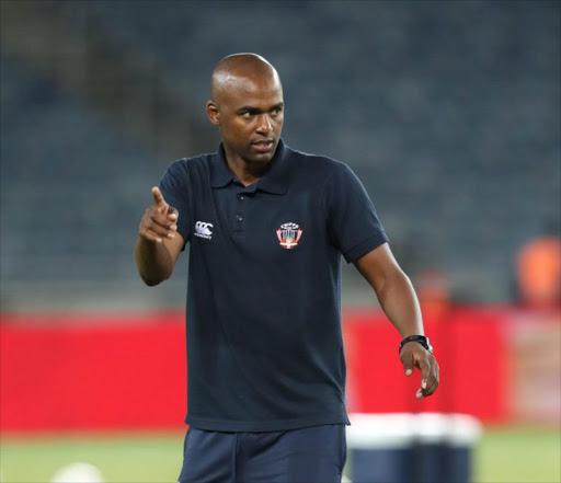 Mbuyiselo Sambu, interim coach of Chippa United ©Gavin Barker/BackpagePix