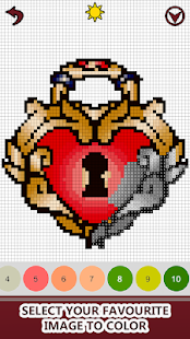 Tattoo Color by Number: Pixel Art,Sandbox Coloring(圖5)-速報App