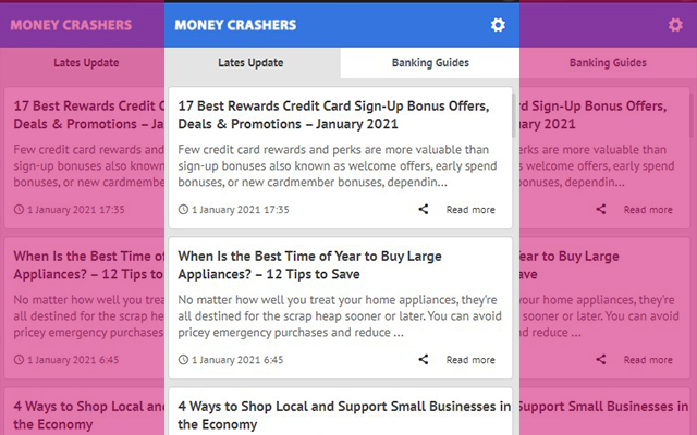 Money Crashers - Latest News Update Preview image 0