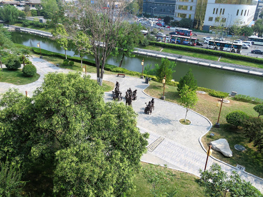 Xi'an City wall bike ride China 2016