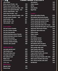 Tasty Natural Paratha menu 1