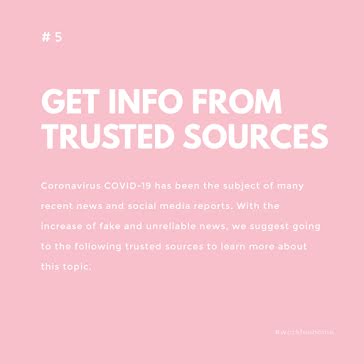 Trusted Sources - Instagram Post template