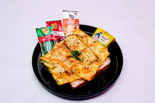 Butter Egg Bread Omelette