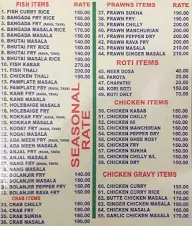 Costal Fish menu 2