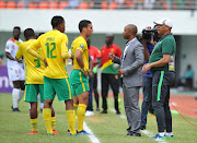 Liam Jordan put a much-changed Amajita side in front, but the lead was short-lived as Katlego Mohamme put the ball into his own net and Guinea grabbed a winner late on when Naby Bangoura converted a penalty. Picture credits: BackpagePix