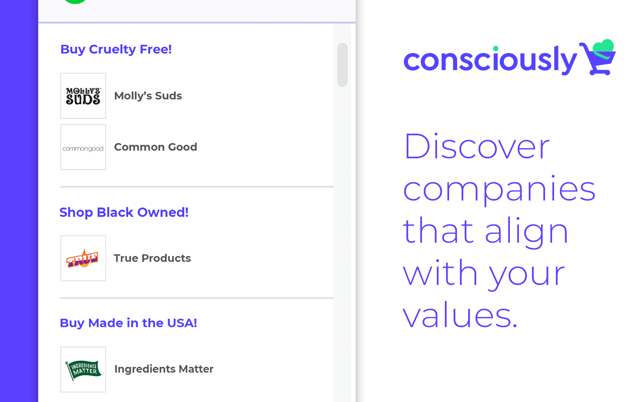 Consciously: Conscious Shopping Assistant Preview image 6