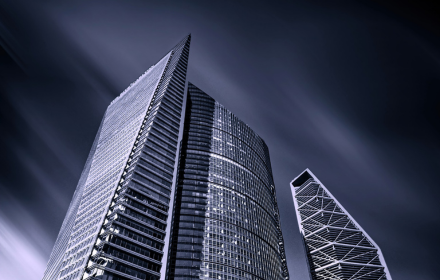 Two glass buildings small promo image