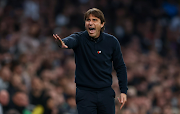 Tottenham Hotspur manager Antonio Conte during the Premier League match against Leeds United at Tottenham Hotspur Stadium on November 12 2022. Spurs return from the break with their game against Brentford on Monday.