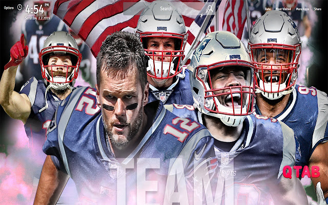 New England Patriots Wallpapers New Tab