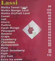 Sreeraj Lassi Bar menu 6