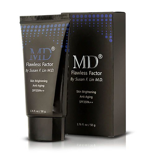 [Chinh Hang] Kem Lót Chống Nắng Dưỡng Da Md Flawless Factor Spf 35Pa