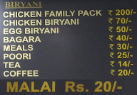 Asha Cafe menu 3