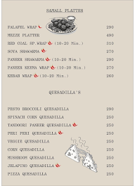 Red Coal menu 8