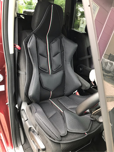 ホンダ ステップワゴンを華麗にカスタム By あっつー 2019 07 20 アメージングgt アルティメイトです 腰痛対策で腰部だけクッション付けてましたが シート Cartune
