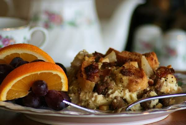 My Savory Autumn Bread Pudding_image