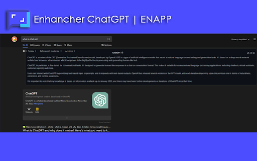 Enhancer ChatGPT For Search | ENAPP