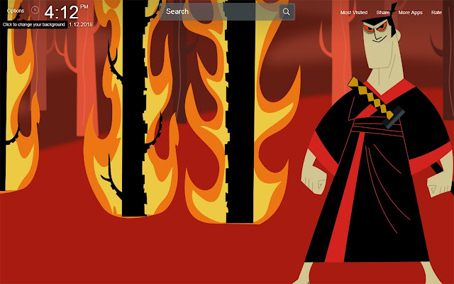 Samurai Jack Wallpapers New Tab Theme