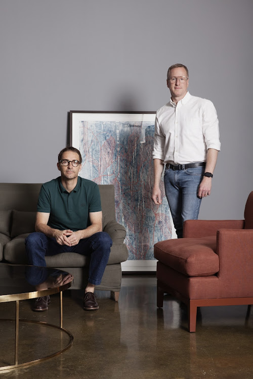 Design Joburg creative directors Greg Gamble and Philippe van der Merwe of Tonic.