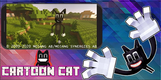 Mod Cartoon Cat [Siren Head+Block Machine]