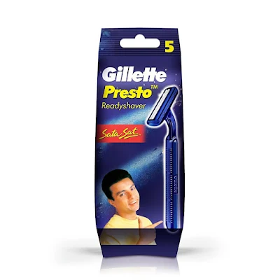 Gillette Presto Manual Shaving Razor 1 Pc