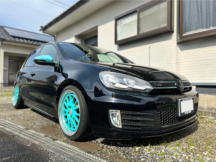 ゴルフ6 GTIの洗車・4月もよろしくお願い致します🌸に関するカスタム事例の投稿画像1枚目