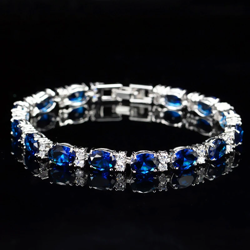 Title 1, Populaire ovale zirkonia armband voor dames en ...