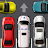 Unblock car puzzle parking jam icon