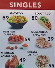 California Burrito menu 3