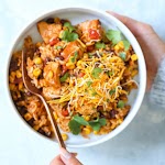 Instant Pot 20 Minute Chicken Burrito Bowls was pinched from <a href="https://damndelicious.net/2018/02/26/instant-pot-20-minute-chicken-burrito-bowls/" target="_blank" rel="noopener">damndelicious.net.</a>