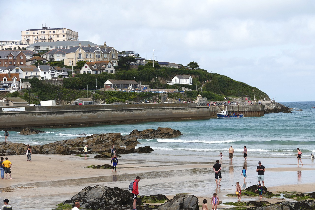 newquay parking, parking in newquay, newquay beach