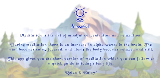 Senseful : Playful Meditation