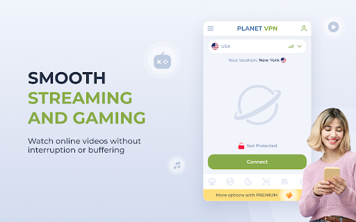 Free VPN Proxy and ad blocker - Planet VPN Preview 8