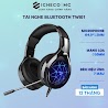 Tai Nghe Chụp Tai Gaming Có Dây Icheco Twi01 Có Đèn Led Míc Đàm Thoại Headphone Game