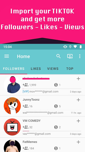 Screenshot TikBooster - Followers & Likes