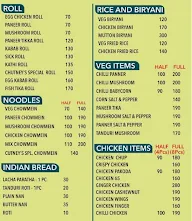 Swostik Chutneys menu 1