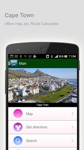 Cape Town Map offline