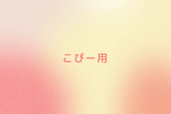 こぴー用