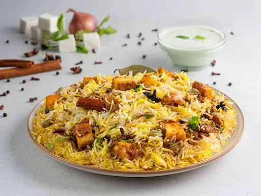 Hyderabadi Paneer Biryani - Serves 1