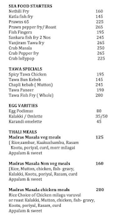 Madras Masala & Tawa Kitchen menu 2