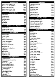 Hotel Sparshleela menu 4