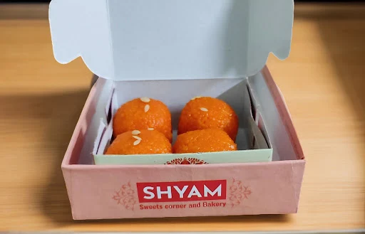 Motichoor Laddu [1 Box, 4 Pieces]