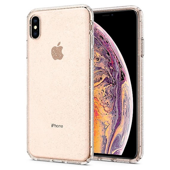 Ốp lưng chống sốc Spigen Liquid Crystal Glitter trong suốt đính kim tuyến cho iPhone X/XS | iPhone XR | iPhone XS Max - Hàng nhập khẩu