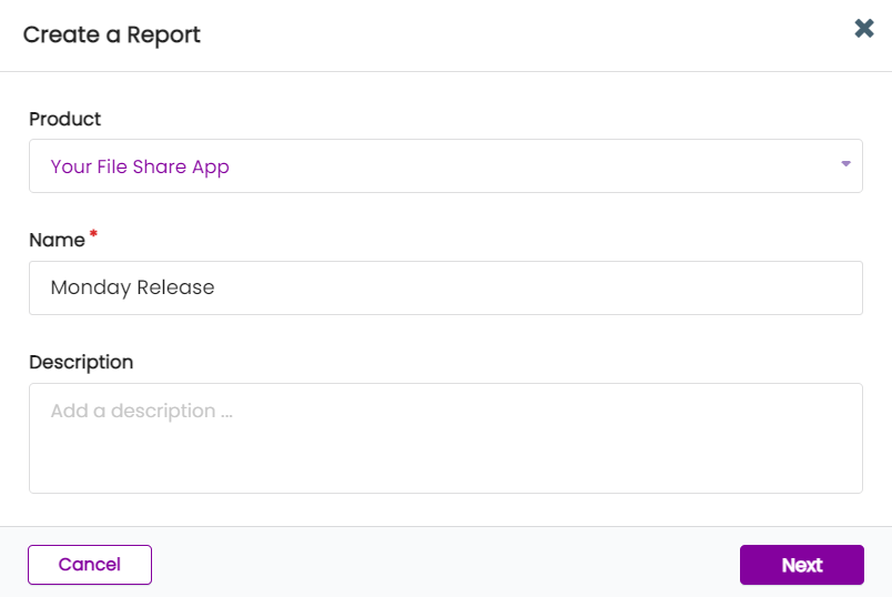 Creating a report in Chisel