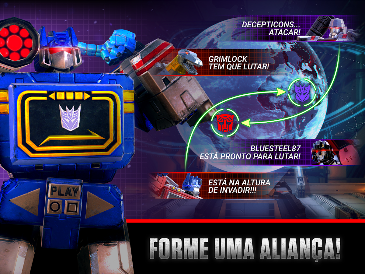   Transformers: Earth Wars: captura de tela 