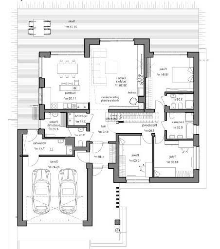 Domidea 6 - Rzut parteru