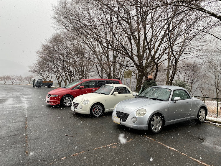 コペンのサザンカの道🌺・雪☃️見の草木ダム・雨☂️の北関東お茶会に関するカスタム事例の投稿画像6枚目