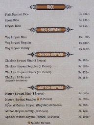 Chicha's menu 4